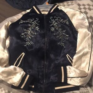 Forever 21 bomber jacket.